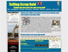 Tablet Screenshot of goldbroker.co.uk